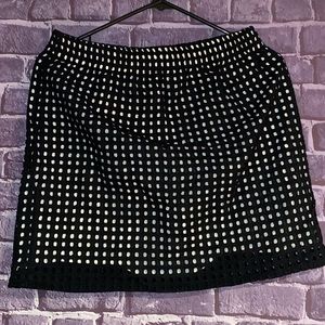 Loft Anne Taylor black skirt in size extra small.